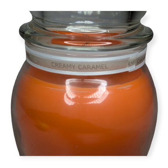 White Barn 15 Oz Jar Candle- Creamy Caramel New - Picture 2 of 8